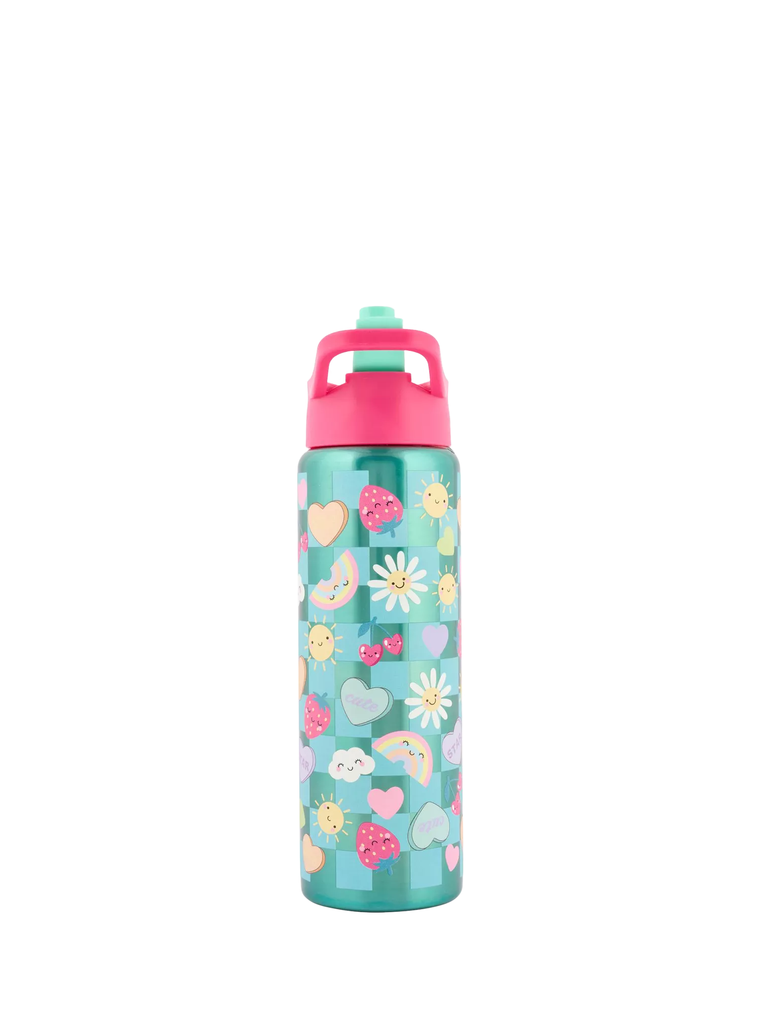 Polar Gear kids strawberry drinks bottle 750ml teal - British product
