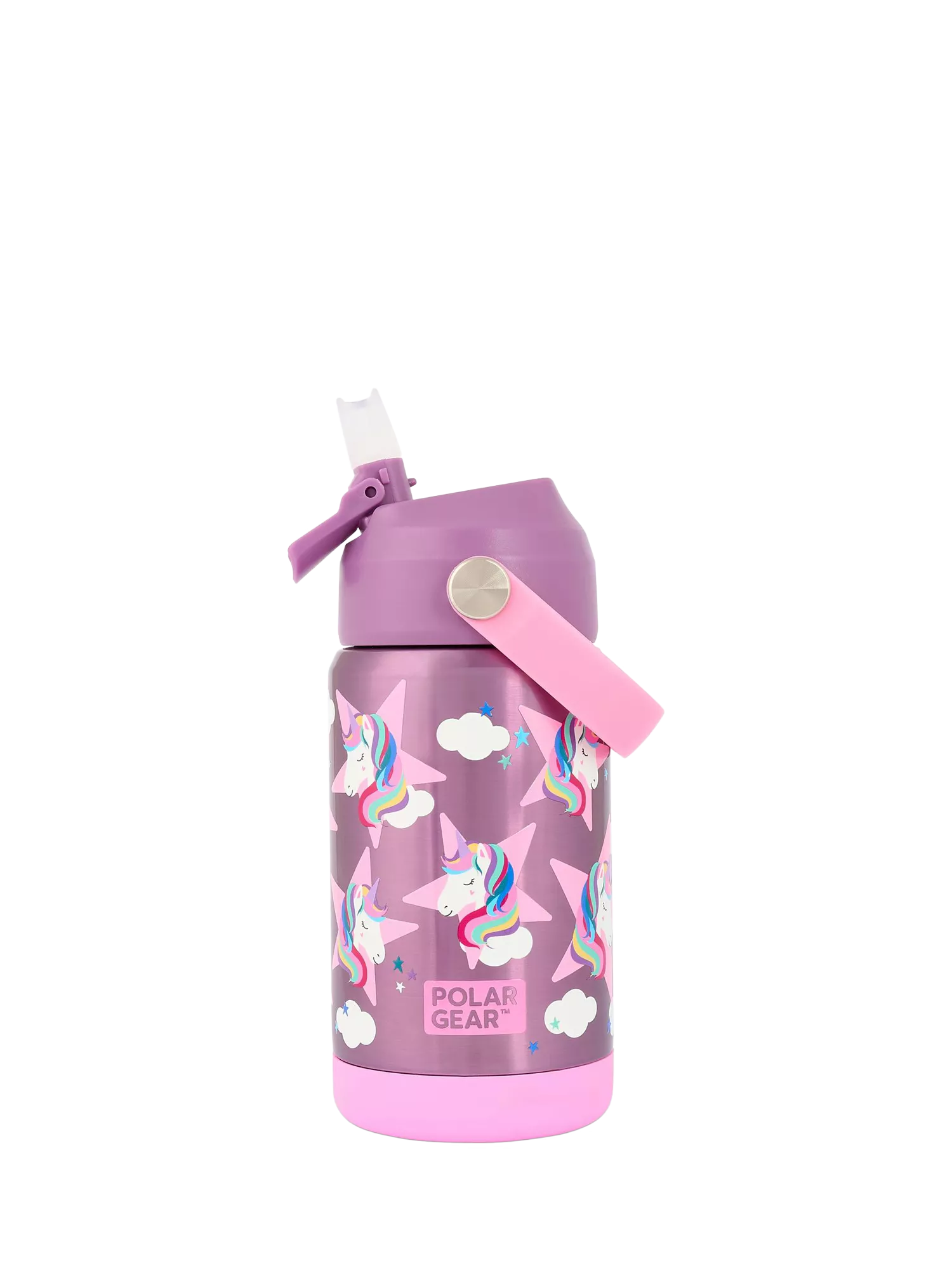 Polar Gear kids' unicorn drinks bottle 370ml, imported from the UK