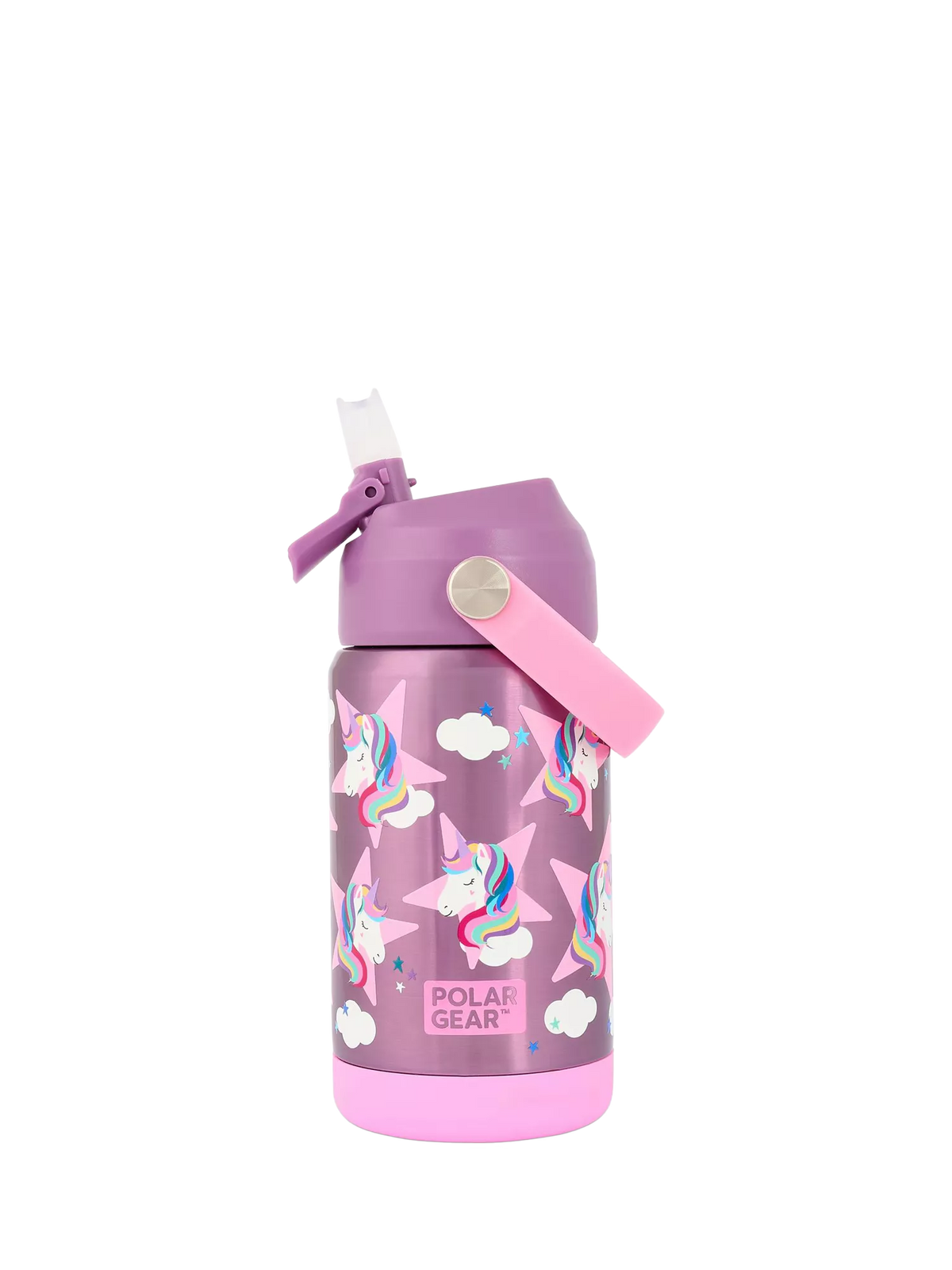 Polar Gear kids' unicorn drinks bottle 370ml, imported from the UK