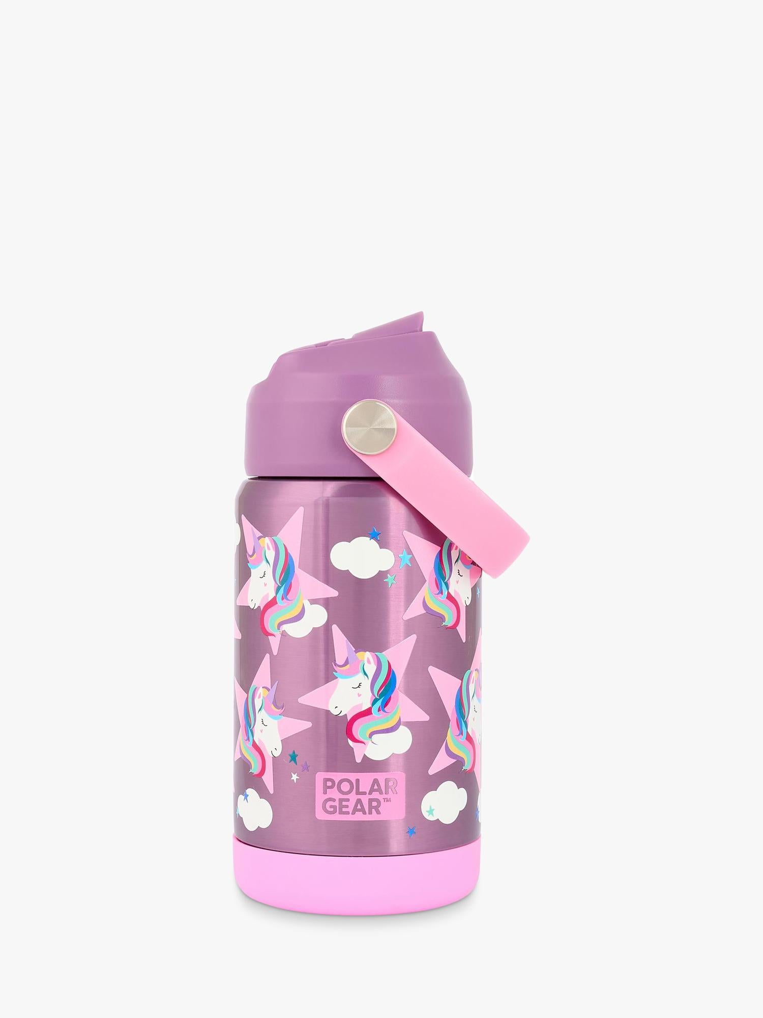 Polar Gear kids' unicorn drinks bottle 370ml, imported from the UK