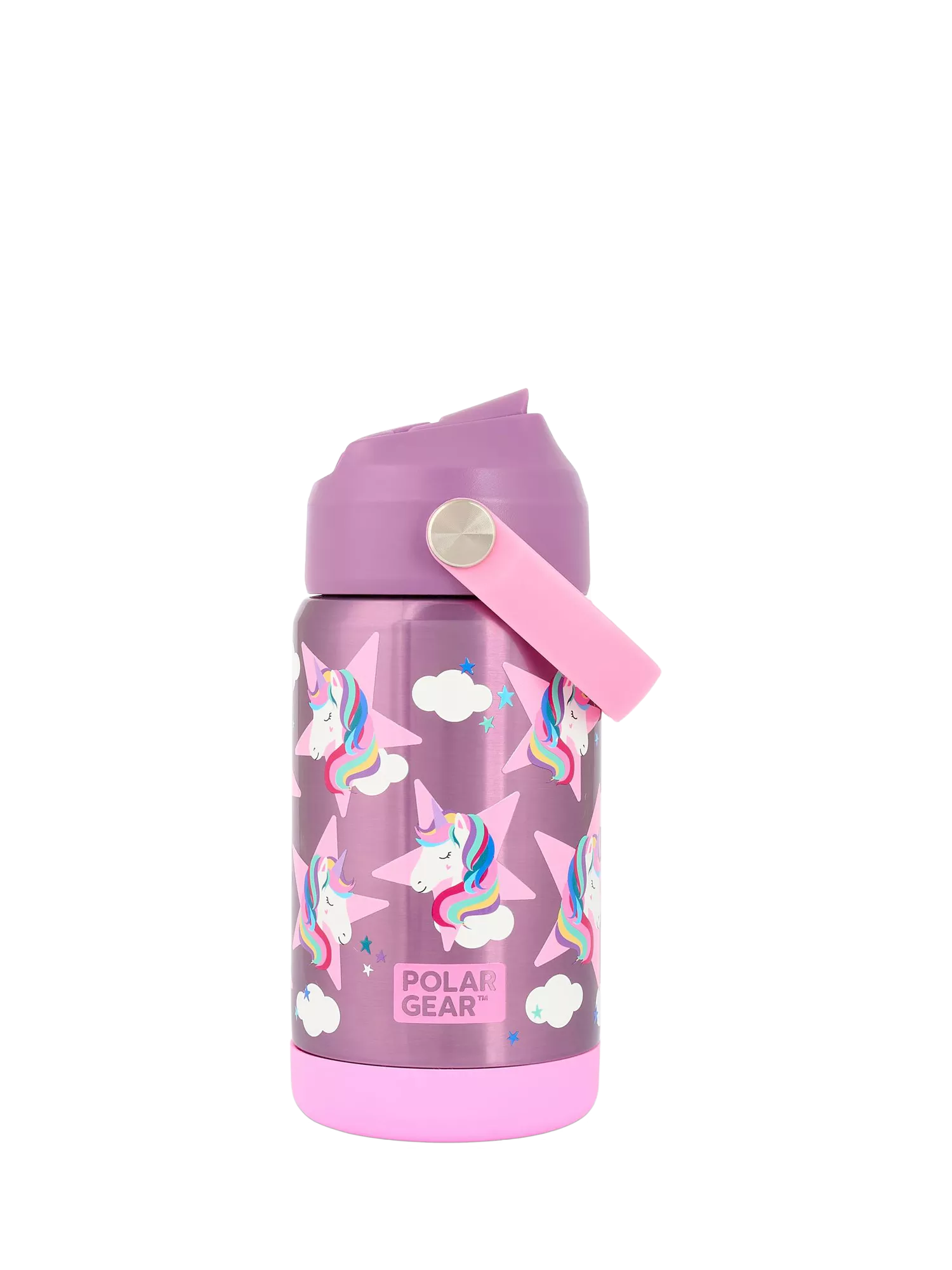 Polar Gear kids' unicorn drinks bottle 370ml, imported from the UK