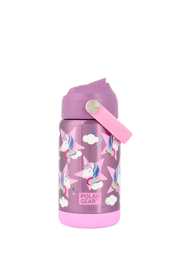 Polar Gear kids' unicorn drinks bottle 370ml, imported from the UK