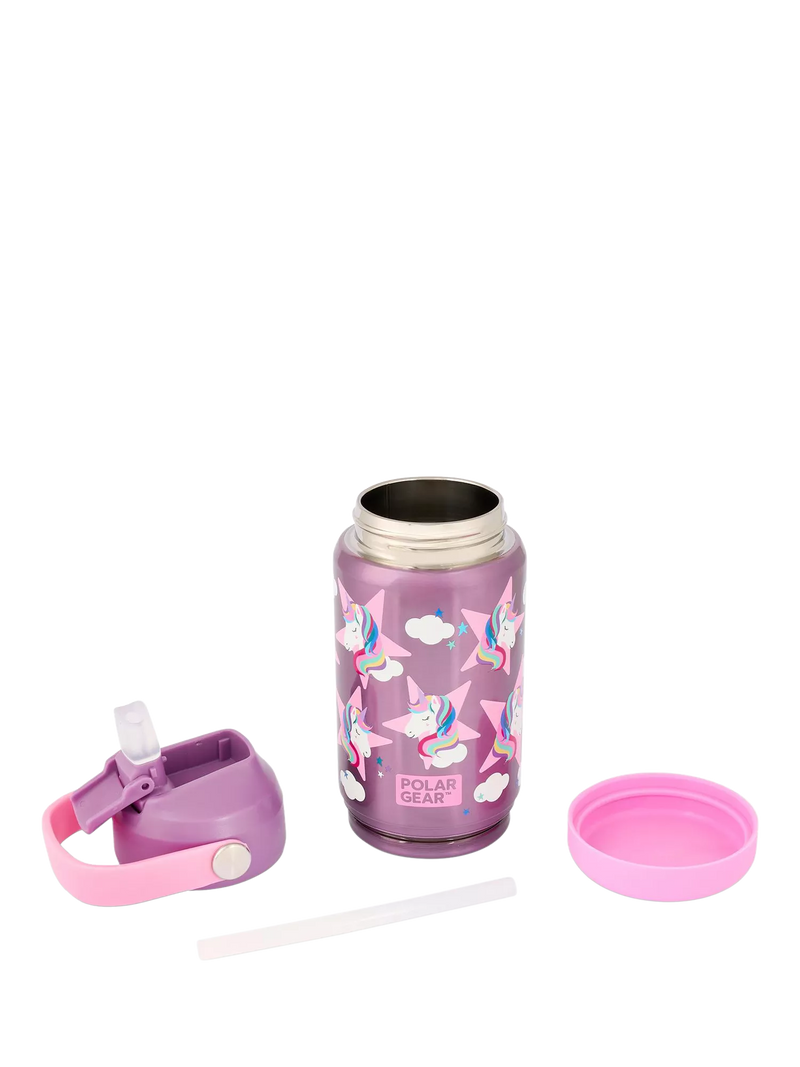 Polar Gear kids' unicorn drinks bottle 370ml, imported from the UK