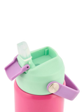 Polar Gear kids colour block drinks bottle 370ml rose (British brand)