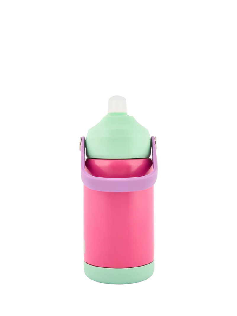Polar Gear kids colour block drinks bottle 370ml rose (British brand)