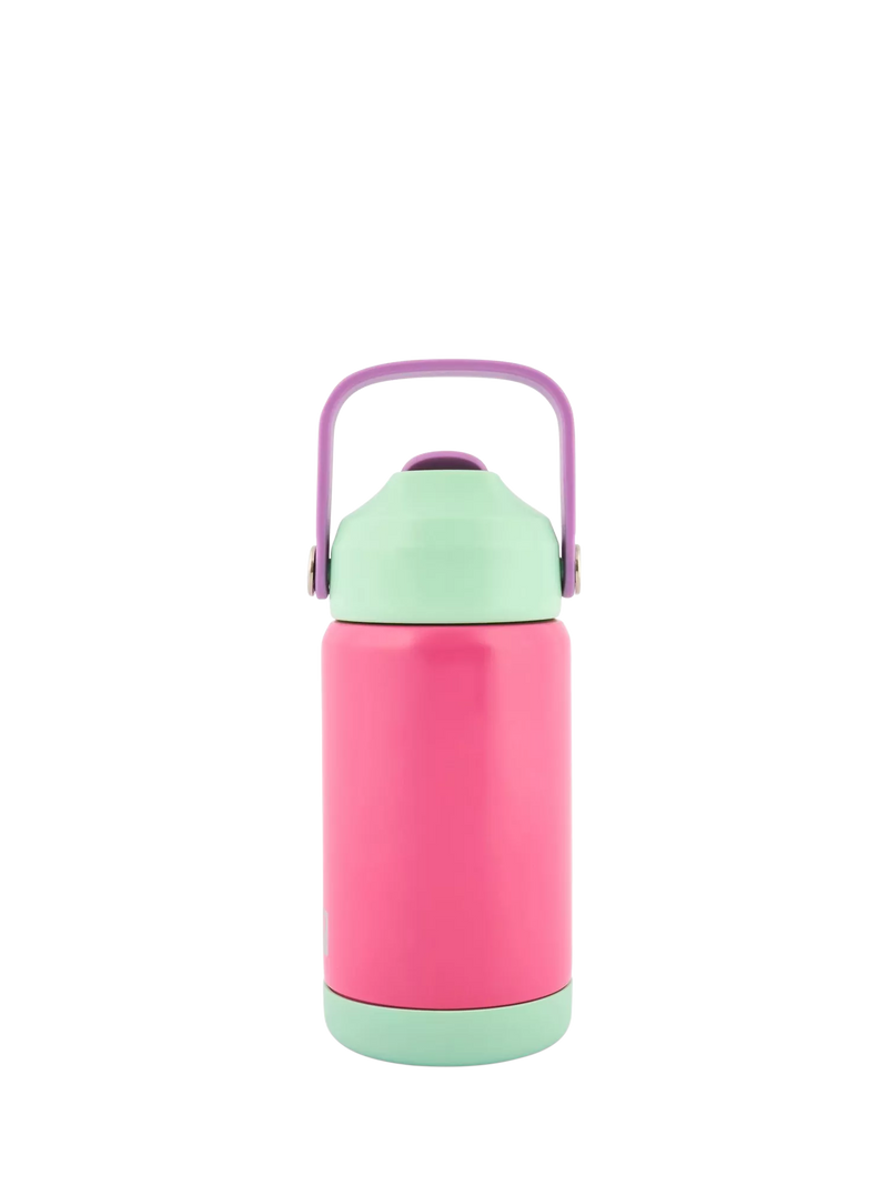 Polar Gear kids colour block drinks bottle 370ml rose (British brand)