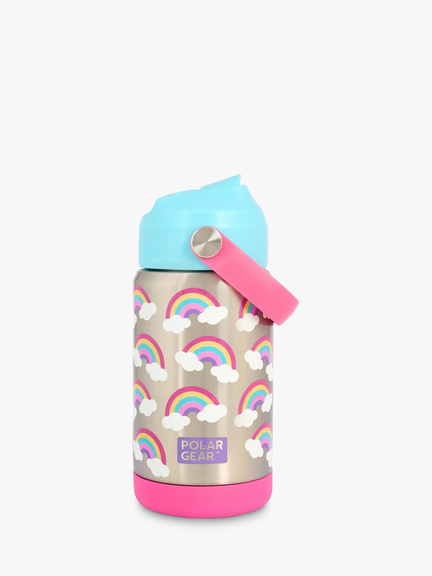 Polar Gear rainbow kids water bottle 370ml (British brand)