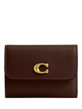 Coach leather card holder wallet Maple, imported from the UK