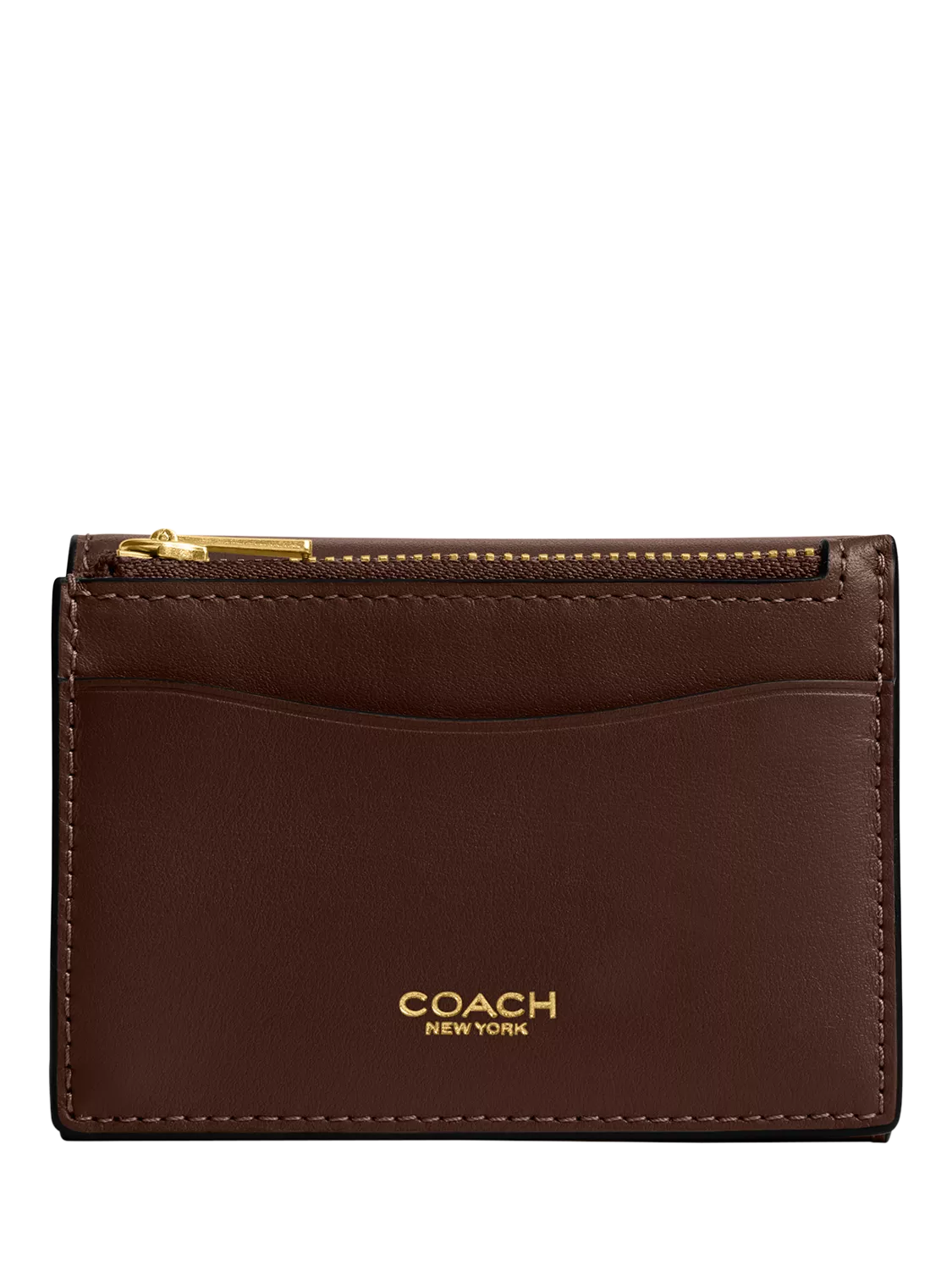 Coach leather card holder wallet Maple, imported from the UK
