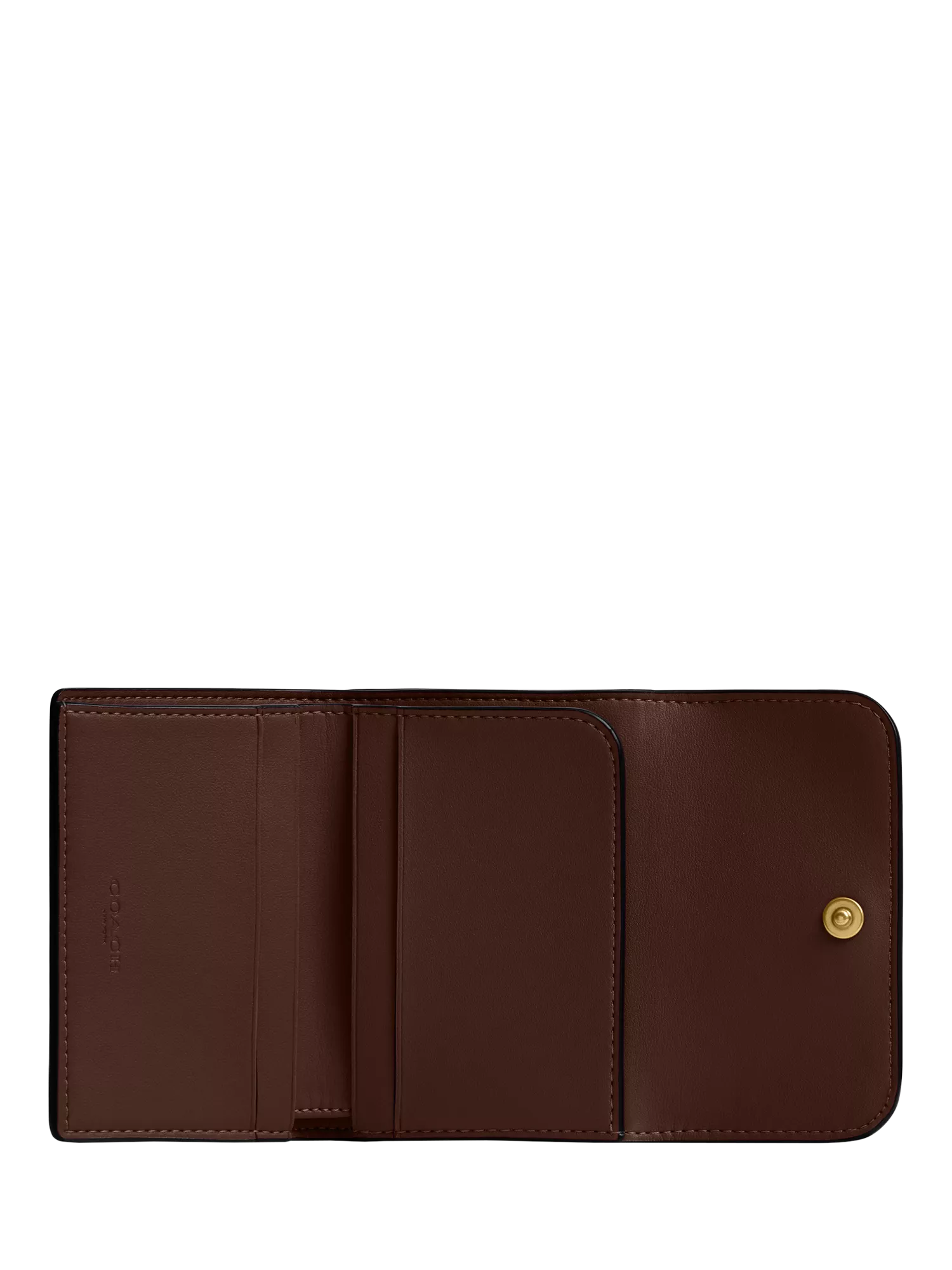 Coach leather card holder wallet Maple, imported from the UK