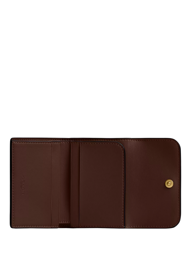 Coach leather card holder wallet Maple, imported from the UK