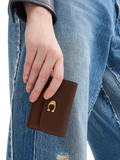 Coach leather card holder wallet Maple, imported from the UK