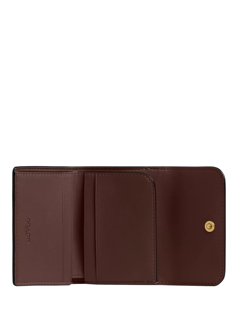 Coach leather card holder wallet in Maple, UK version