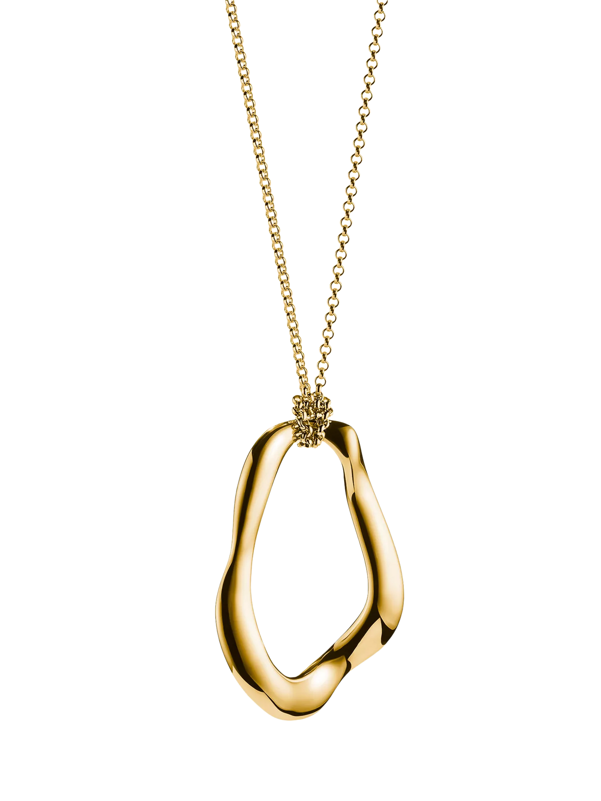 THOMAS SABO open pendant necklace gold, 70cm, imported from the UK