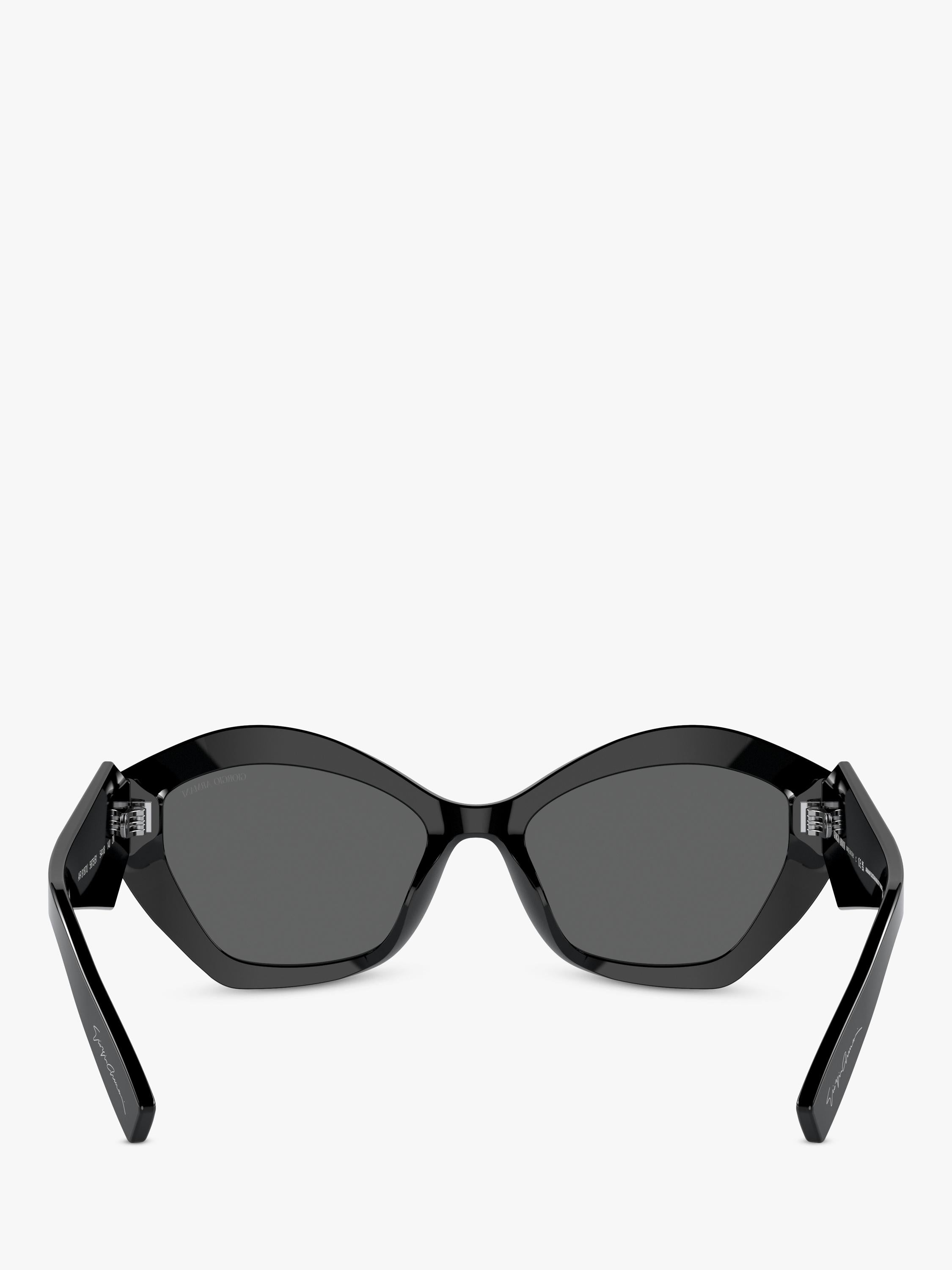 Giorgio Armani butterfly sunglasses black acetate 54mm, imported from the UK