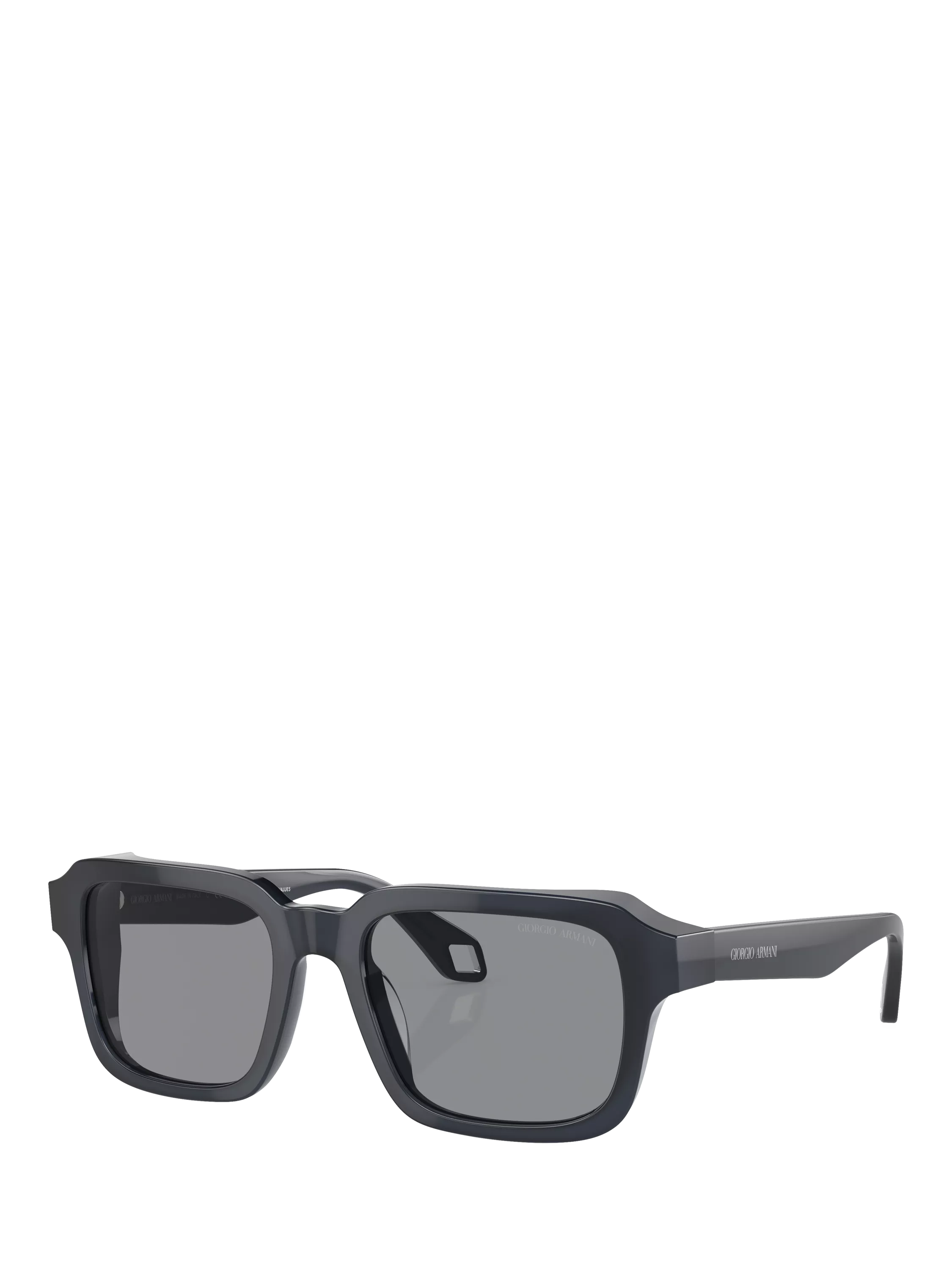 Giorgio Armani square blue acetate sunglasses, UK version