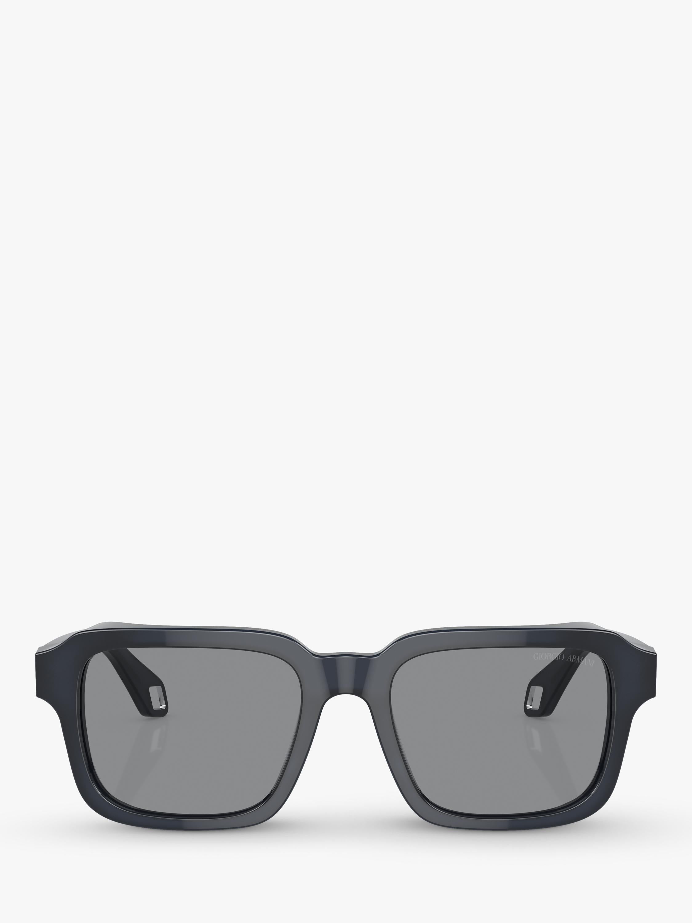 Giorgio Armani square blue acetate sunglasses, UK version