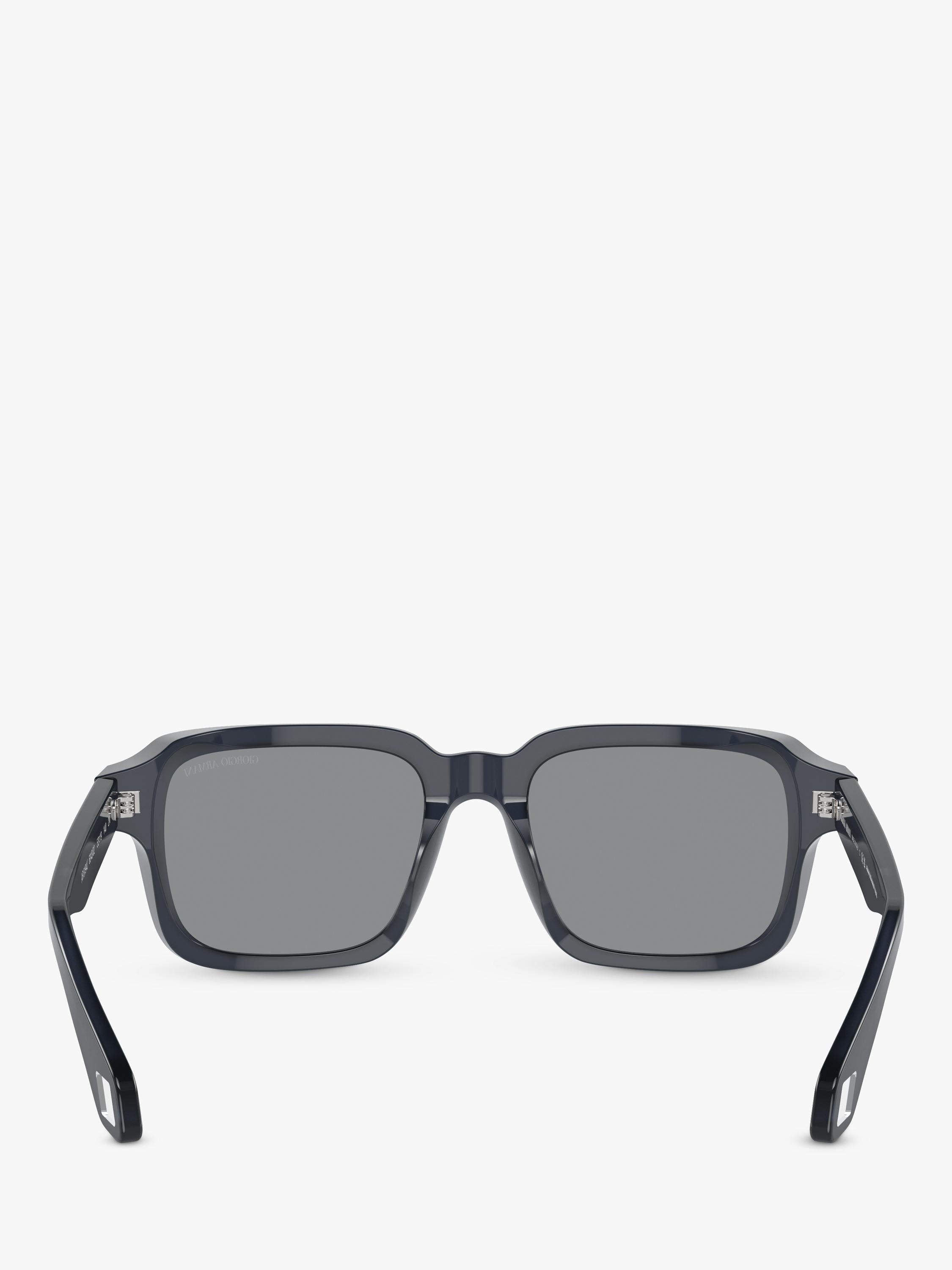Giorgio Armani square blue acetate sunglasses, UK version