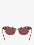 Dolce & Gabbana cat eye sunglasses red metal frame - British product