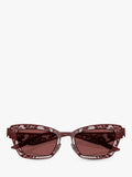 Dolce & Gabbana cat eye sunglasses red metal frame - British product