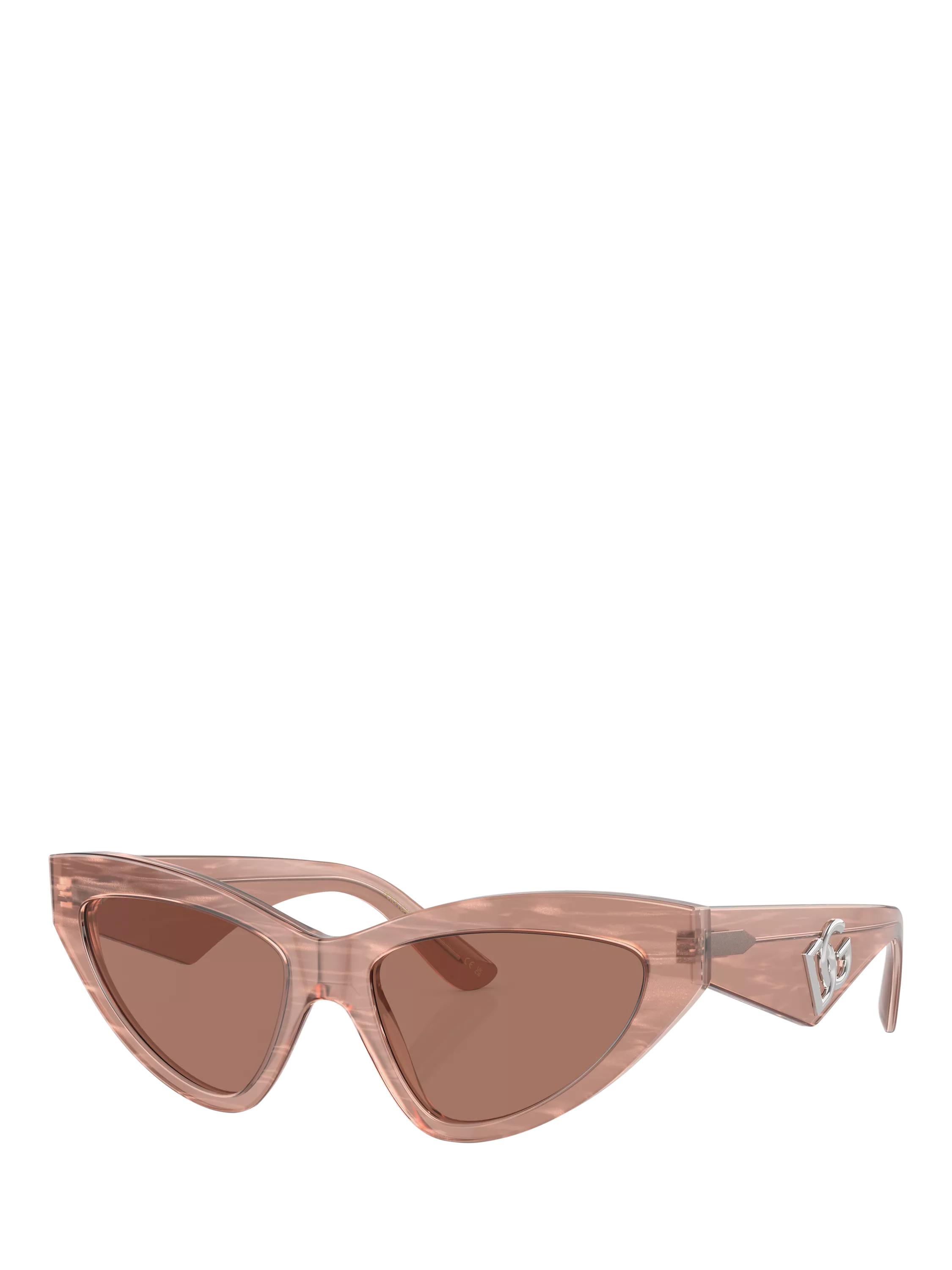 Dolce Gabbana cat eye sunglasses caramel brown (British brand)