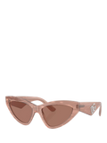Dolce Gabbana cat eye sunglasses caramel brown (British brand)