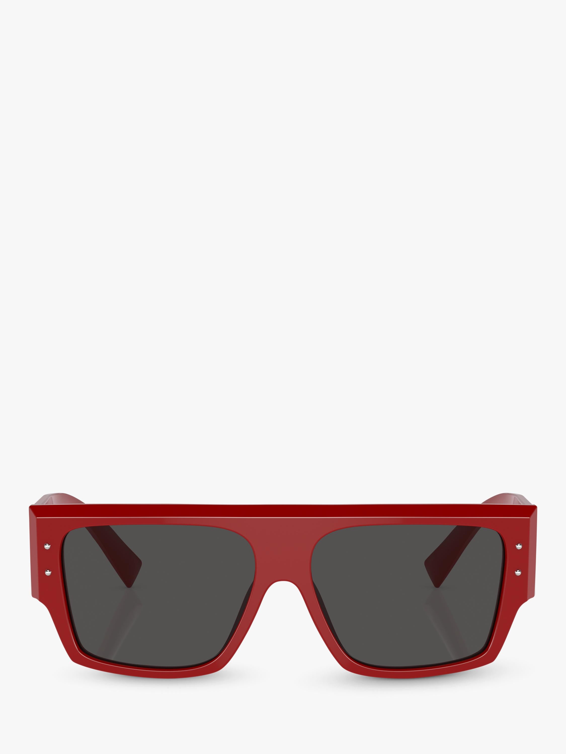 Dolce & Gabbana square sunglasses red grey (British brand)