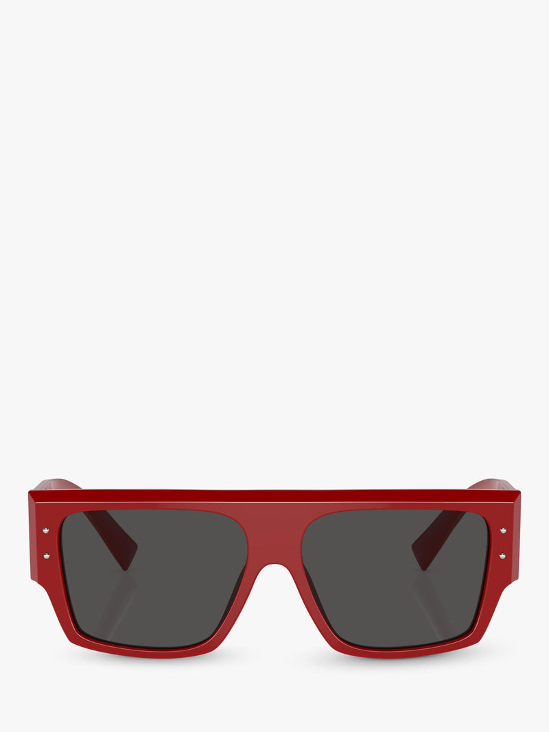 Dolce & Gabbana square sunglasses red grey (British brand)