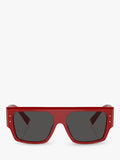 Dolce & Gabbana square sunglasses red grey (British brand)