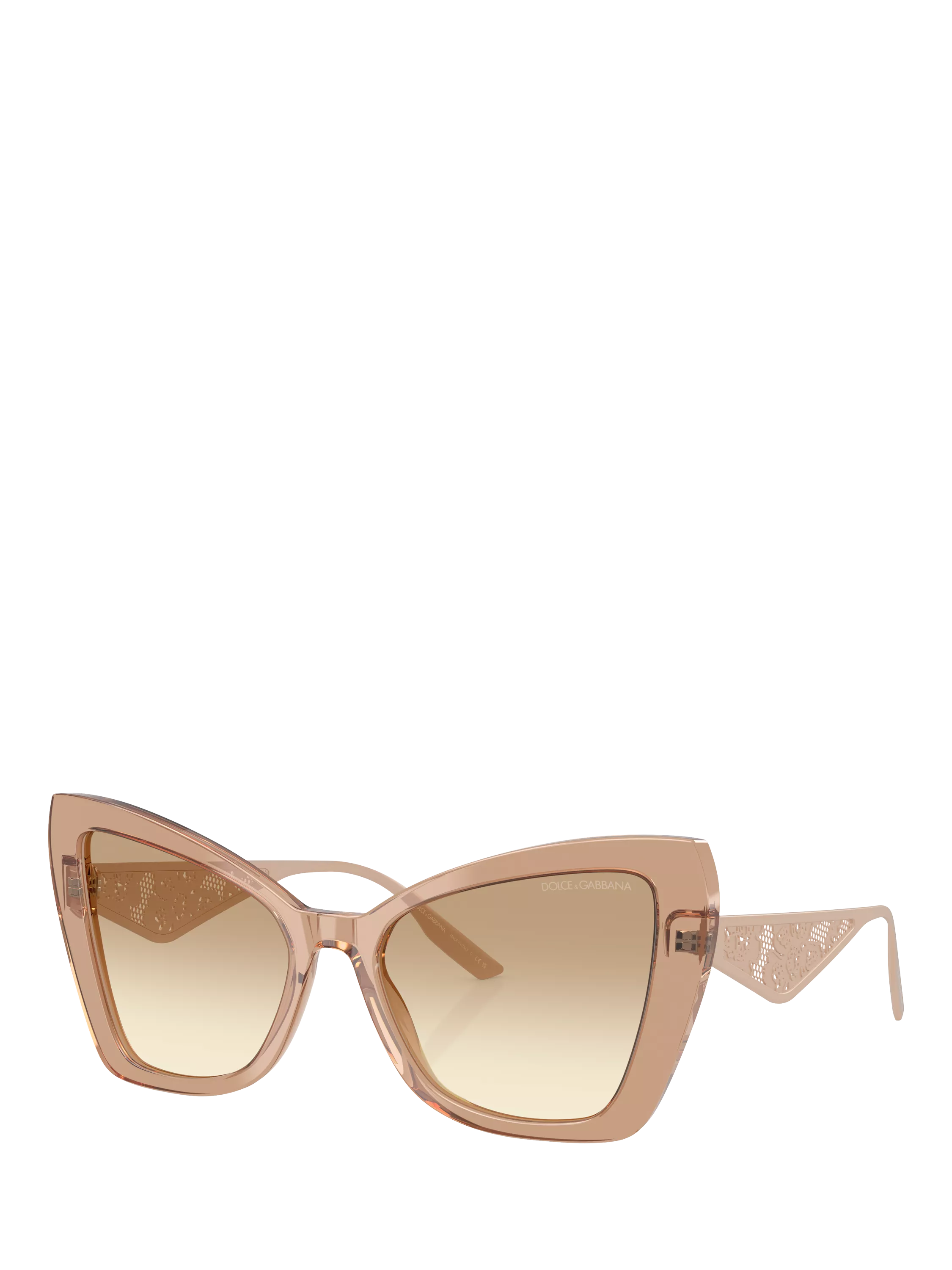 Dolce & Gabbana cat eye gradient sunglasses, imported from the UK