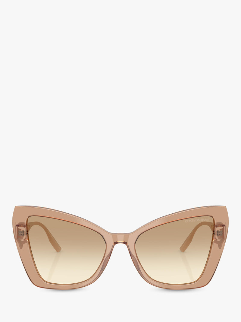 Dolce & Gabbana cat eye gradient sunglasses, imported from the UK