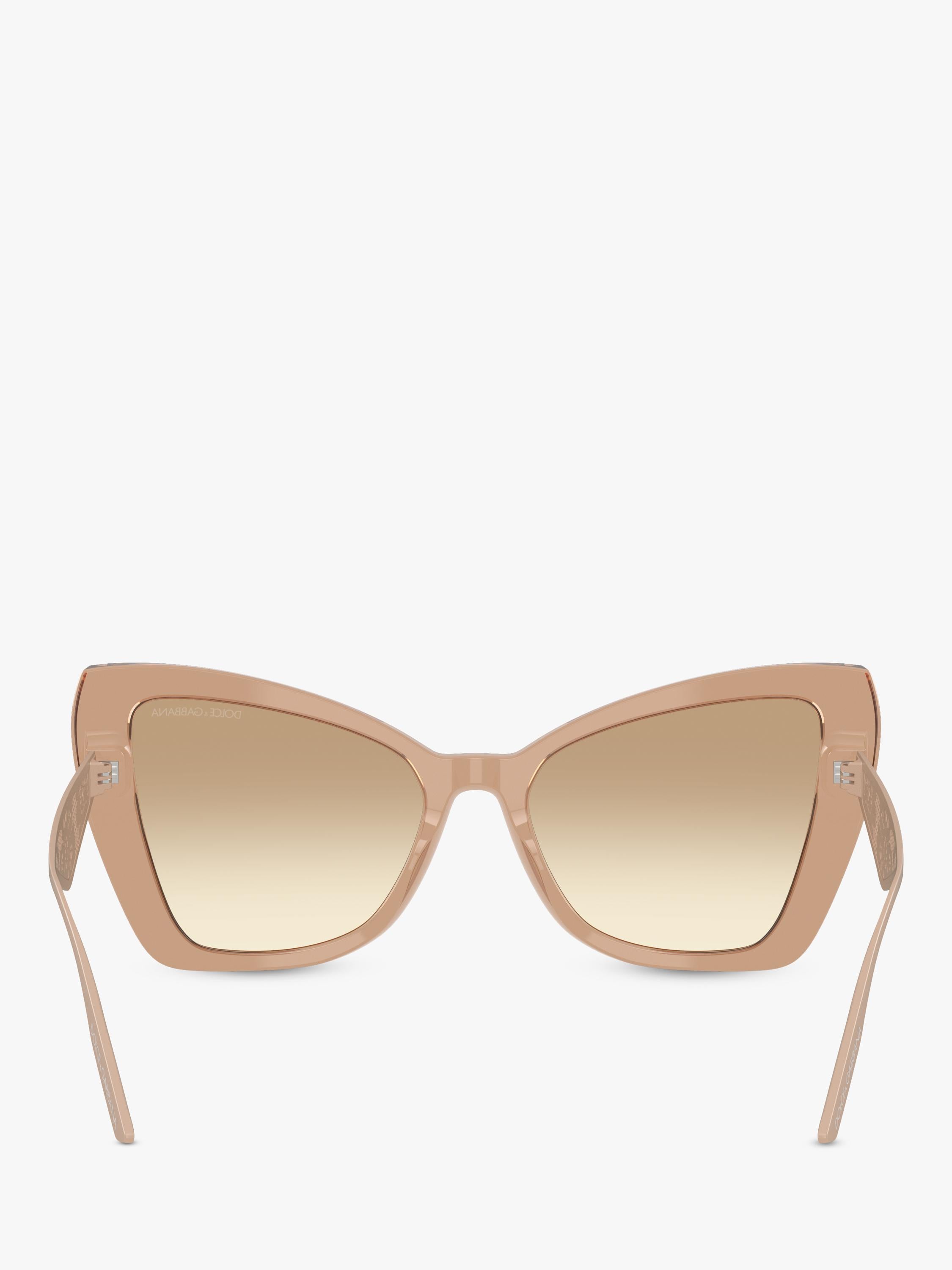 Dolce & Gabbana cat eye gradient sunglasses, imported from the UK