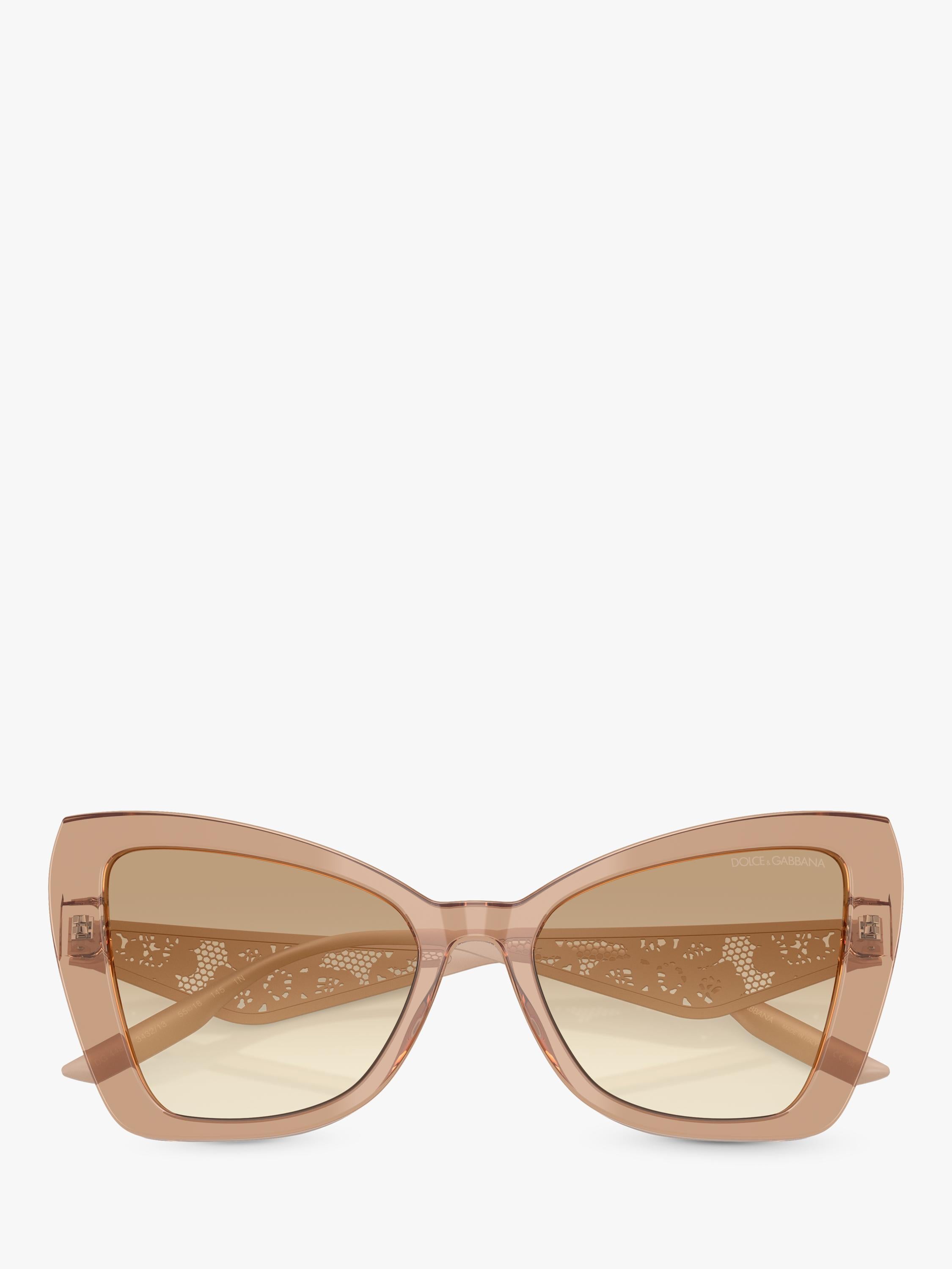 Dolce & Gabbana cat eye gradient sunglasses, imported from the UK
