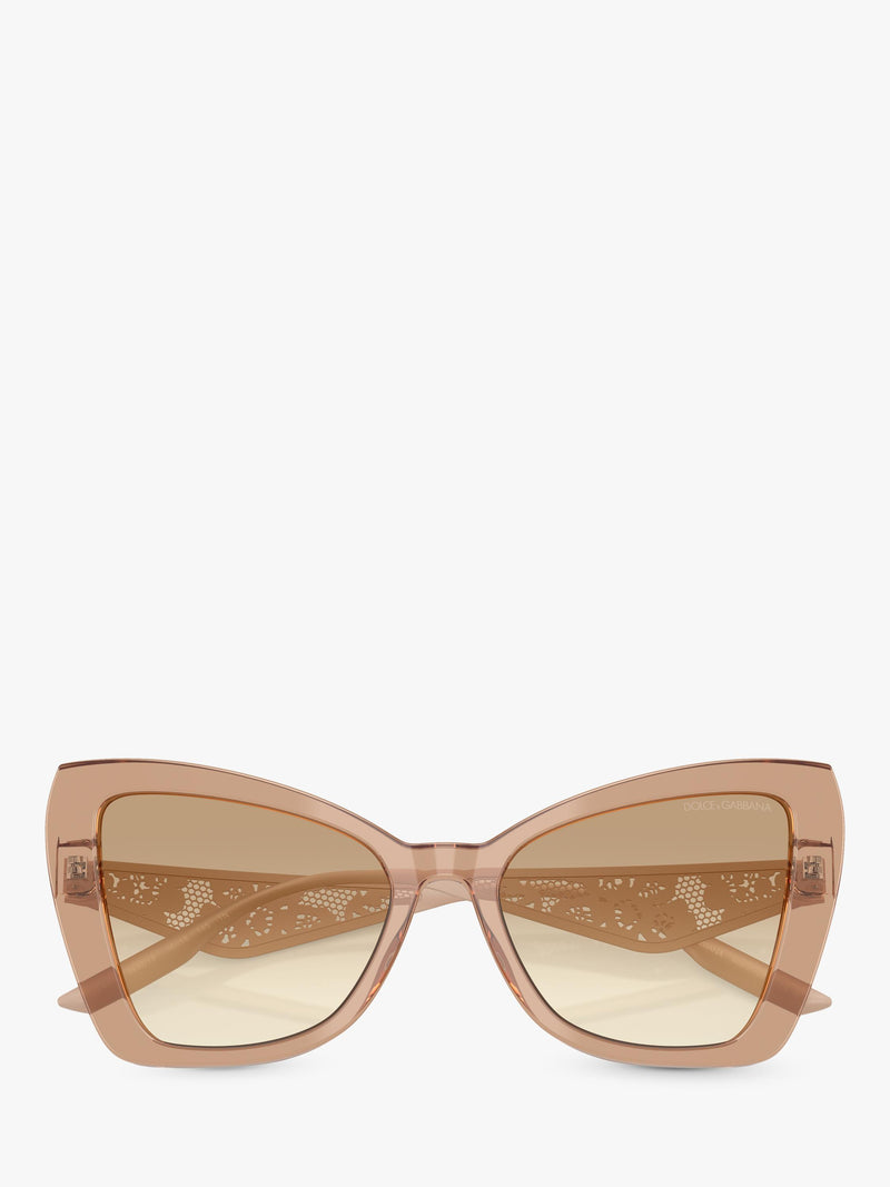 Dolce & Gabbana cat eye gradient sunglasses, imported from the UK