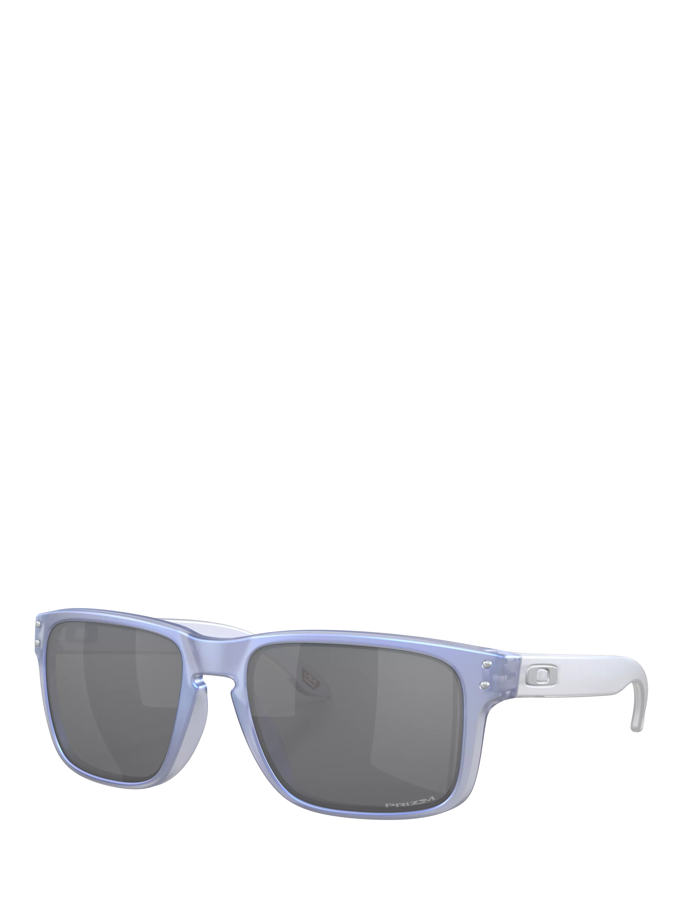 Oakley OO9102 rectangular sunglasses in blue, imported from the UK