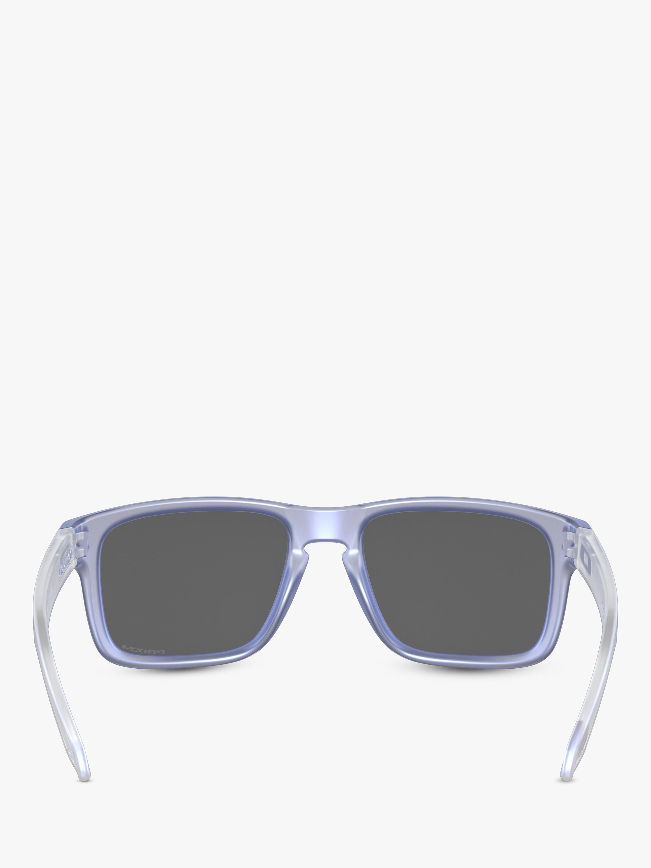 Oakley OO9102 rectangular sunglasses in blue, imported from the UK