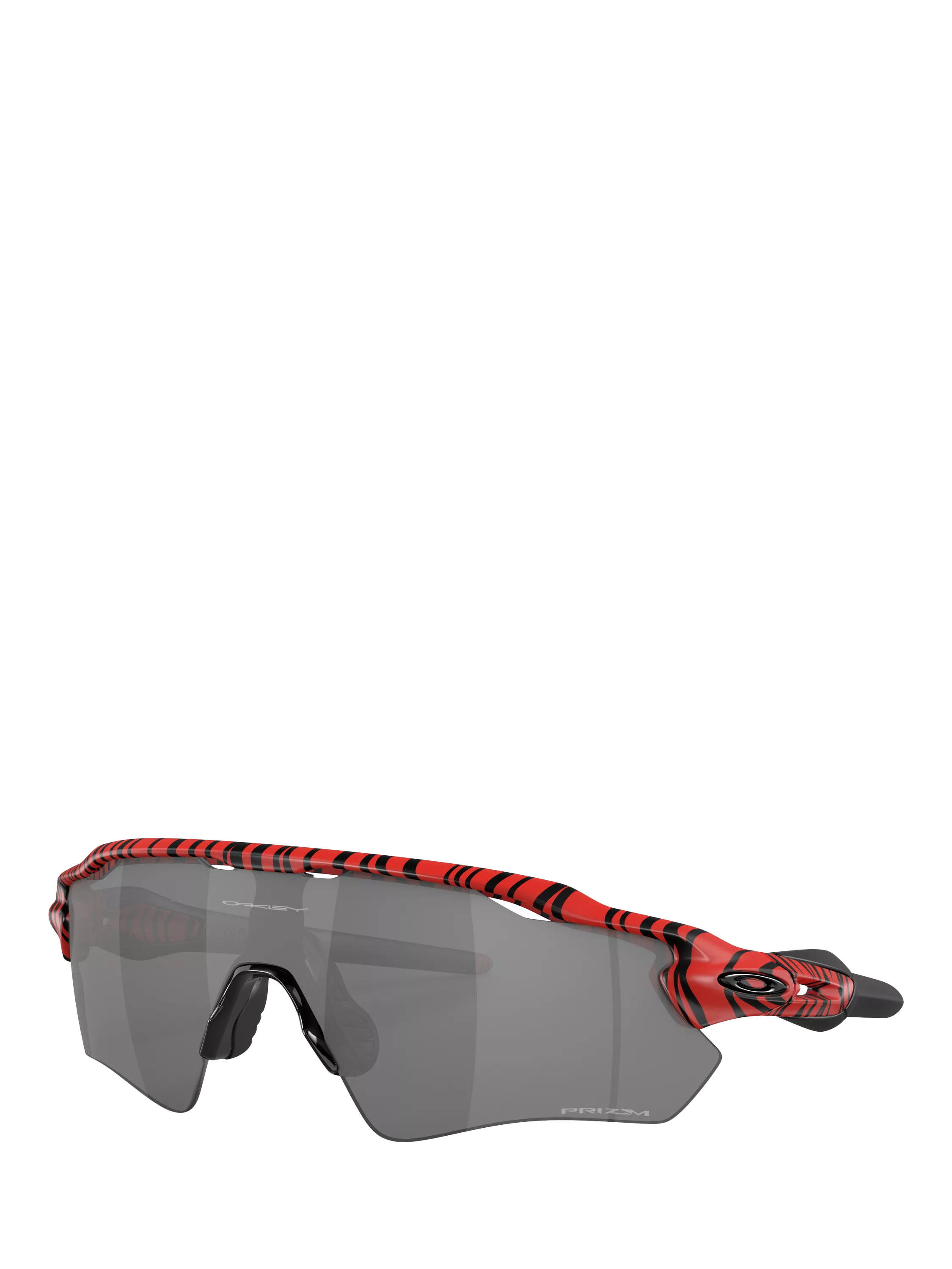 Oakley OO9208 irregular sunglasses red tiger grey - British product