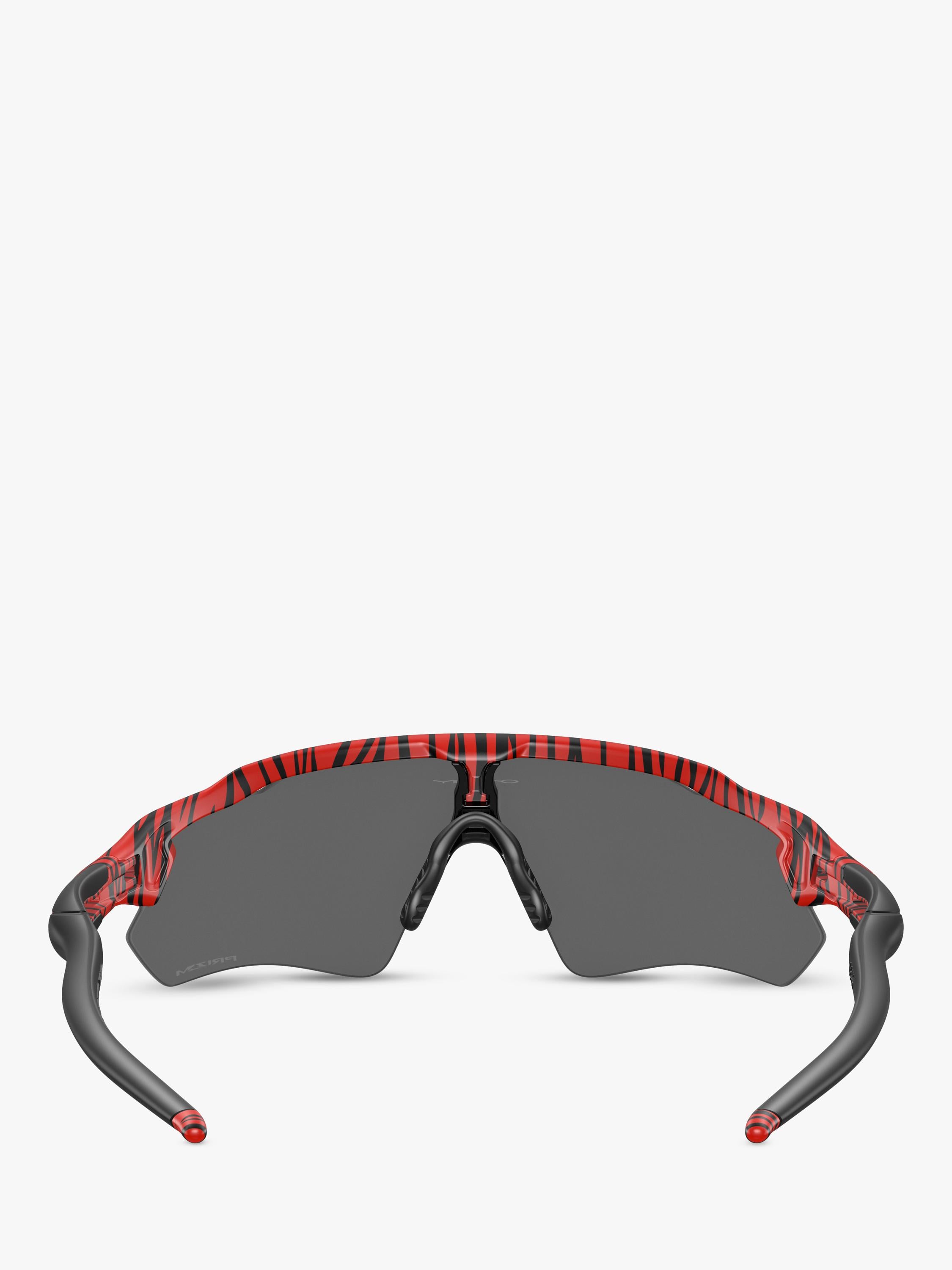 Oakley OO9208 irregular sunglasses red tiger grey - British product