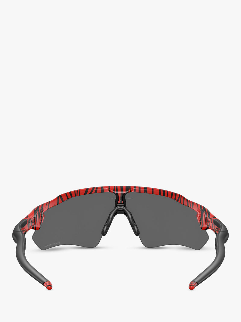 Oakley OO9208 irregular sunglasses red tiger grey - British product