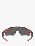 Oakley OO9208 irregular sunglasses red tiger grey - British product