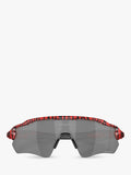 Oakley OO9208 irregular sunglasses red tiger grey - British product