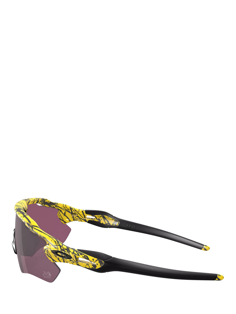 Oakley OO9208 irregular sunglasses yellow frame, imported from the UK