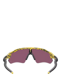 Oakley OO9208 irregular sunglasses yellow frame, imported from the UK