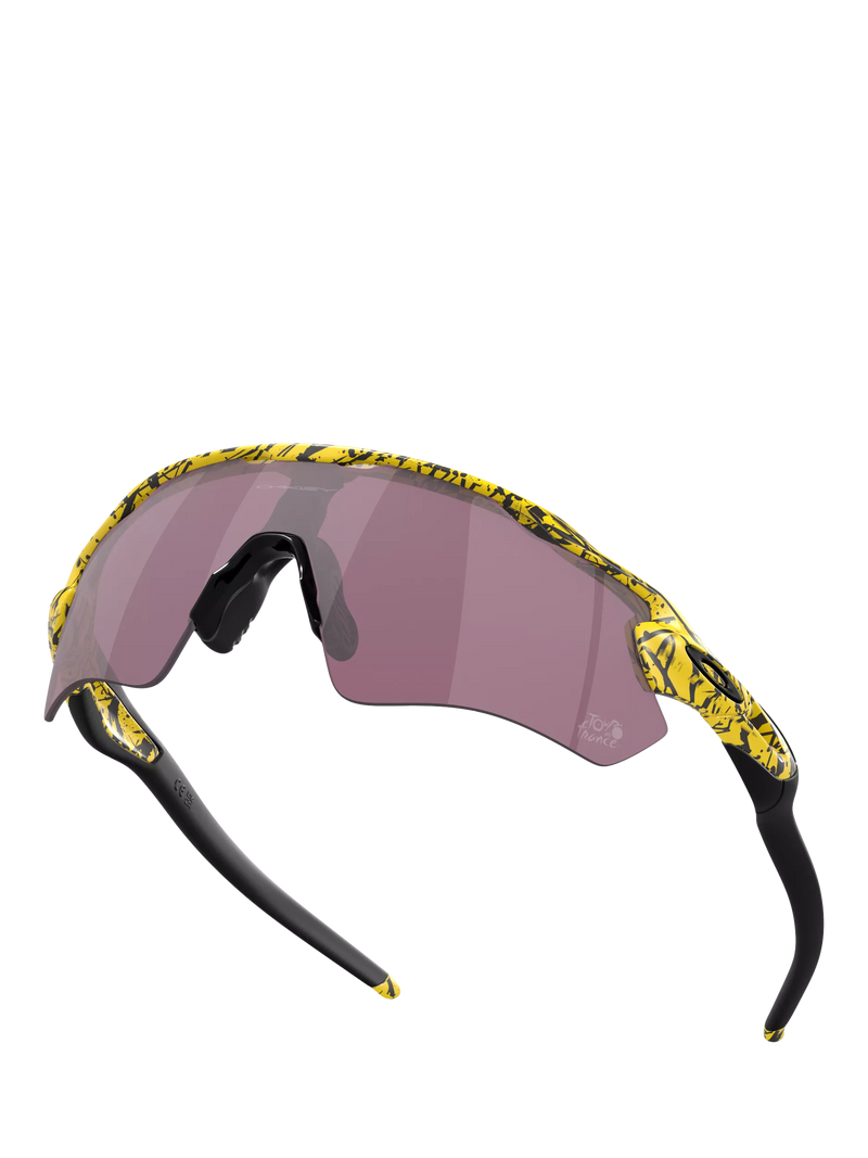 Oakley OO9208 irregular sunglasses yellow frame, imported from the UK