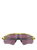 Oakley OO9208 irregular sunglasses yellow frame, imported from the UK
