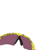 Oakley OO9208 irregular sunglasses yellow frame, imported from the UK