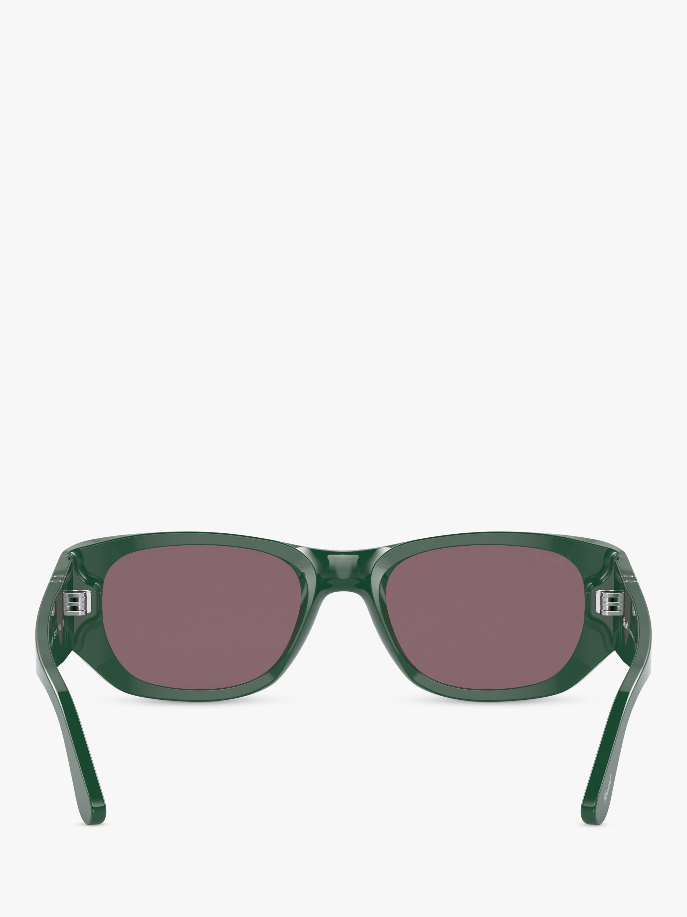 Persol PO3307S pillow sunglasses green frame 52mm, UK version