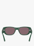 Persol PO3307S pillow sunglasses green frame 52mm, UK version