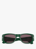 Persol PO3307S pillow sunglasses green frame 52mm, UK version