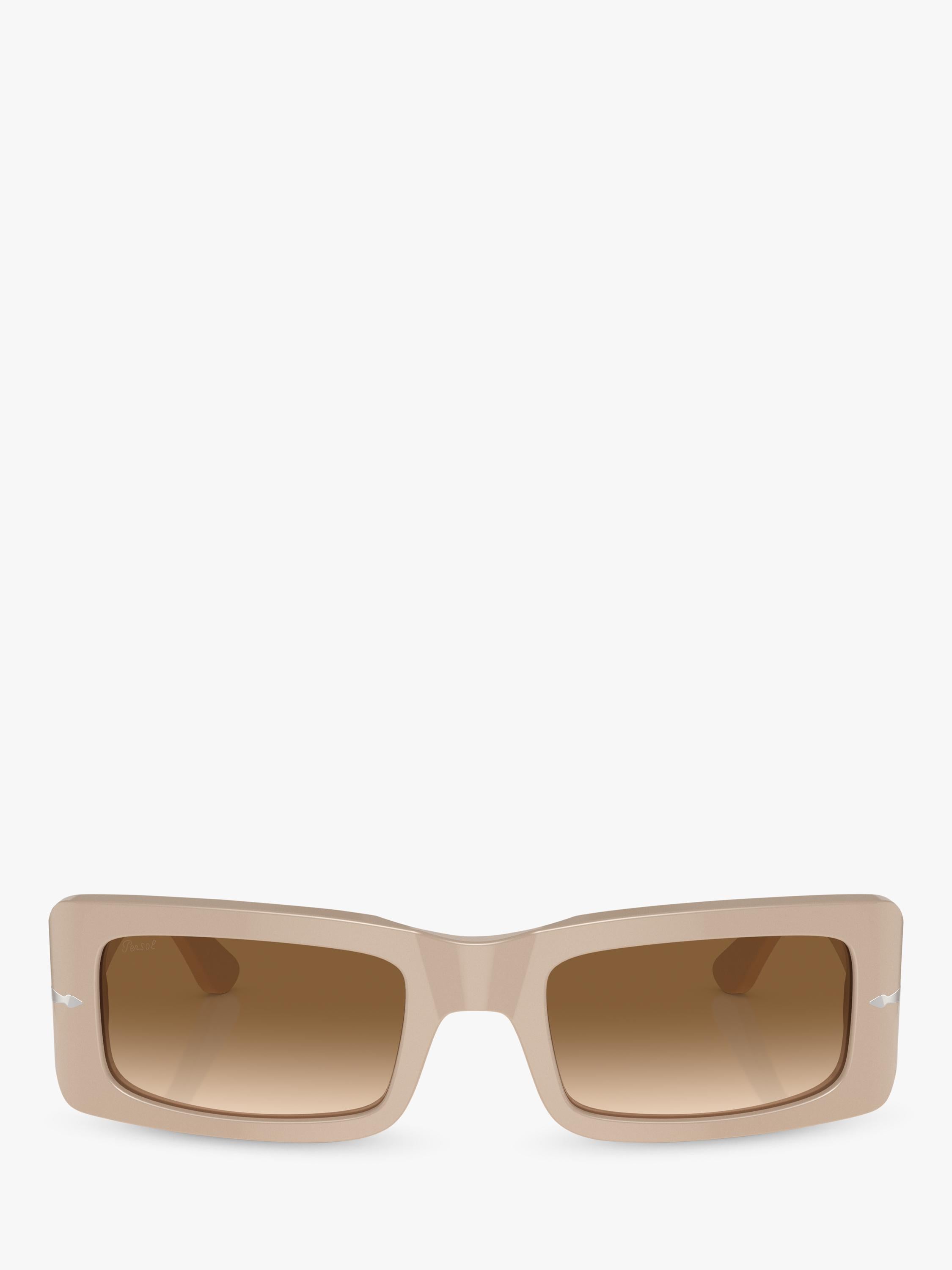 Persol rectangular sunglasses in beige brown - British product